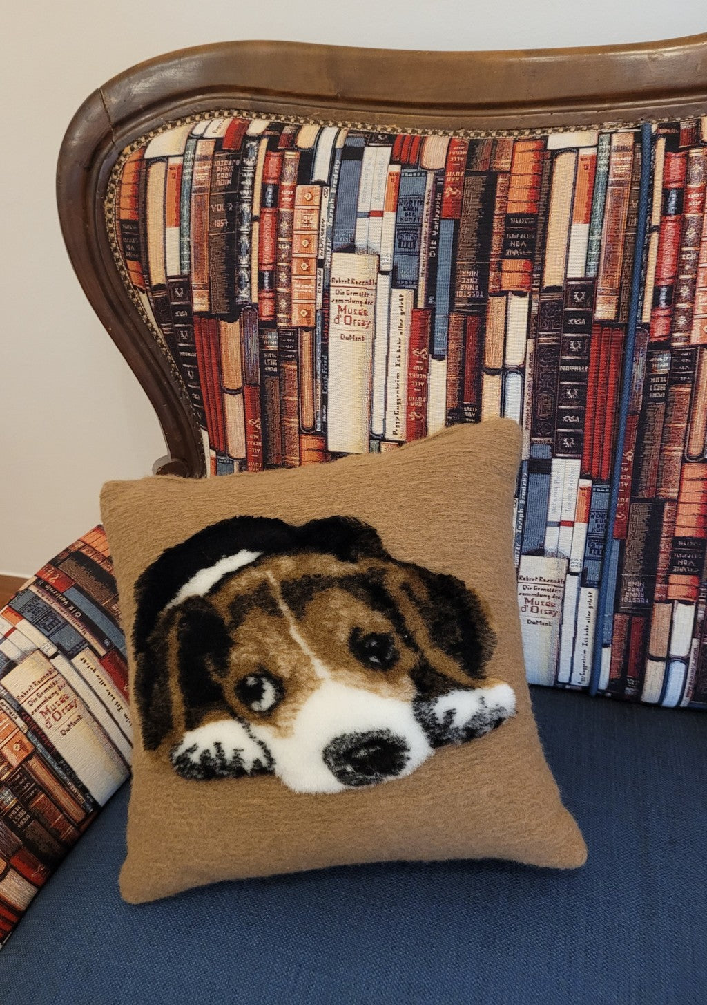 Cuscino con Beagle