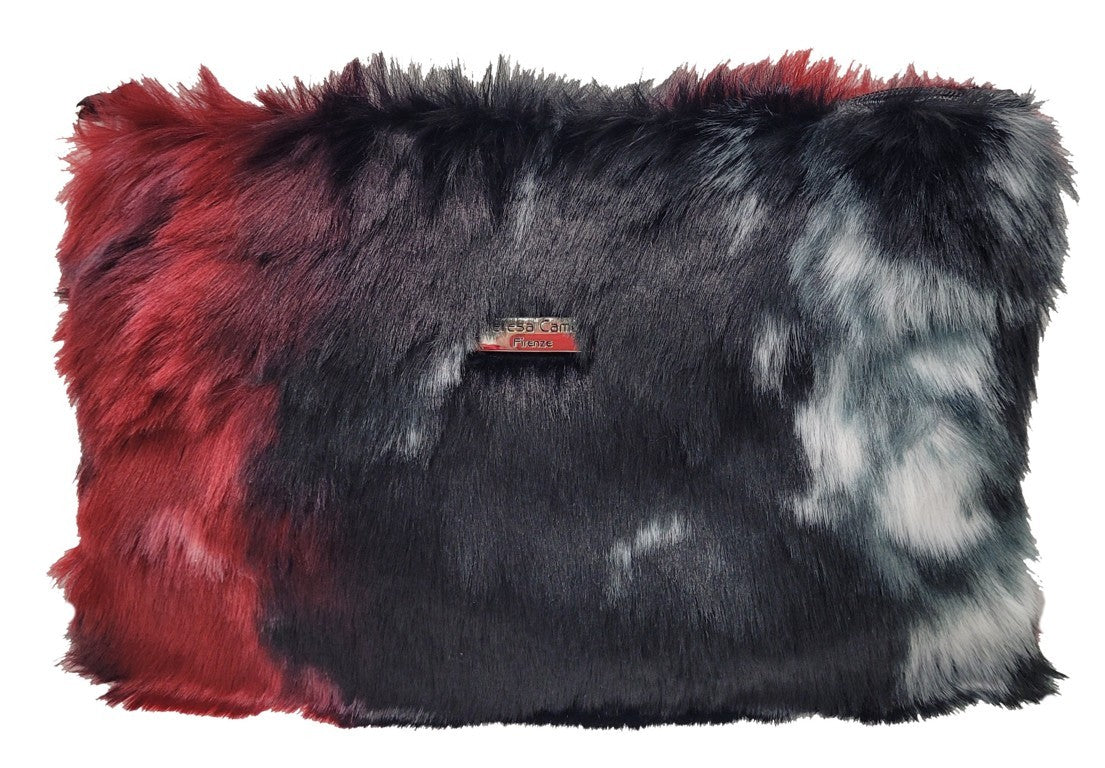 Marta pelliccia multicolore