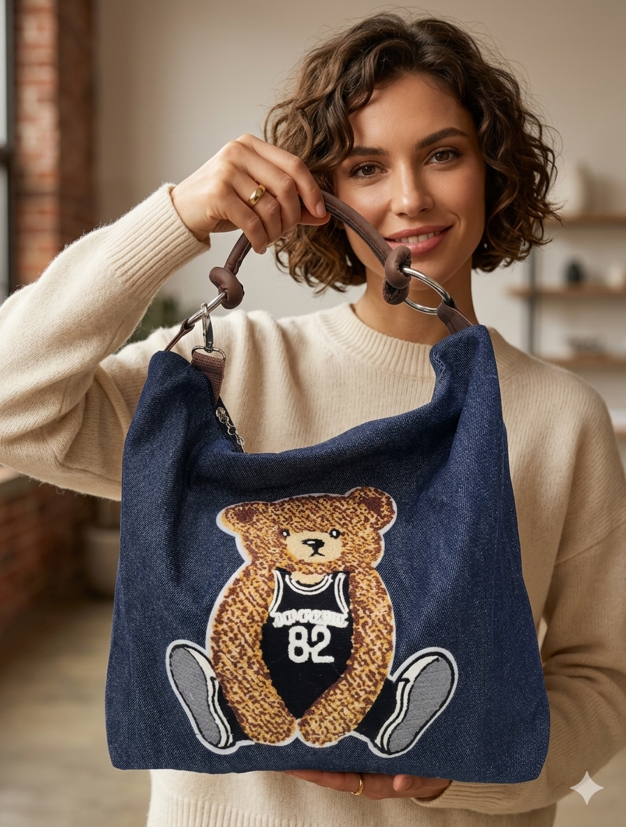 Paola Jeans con Orso