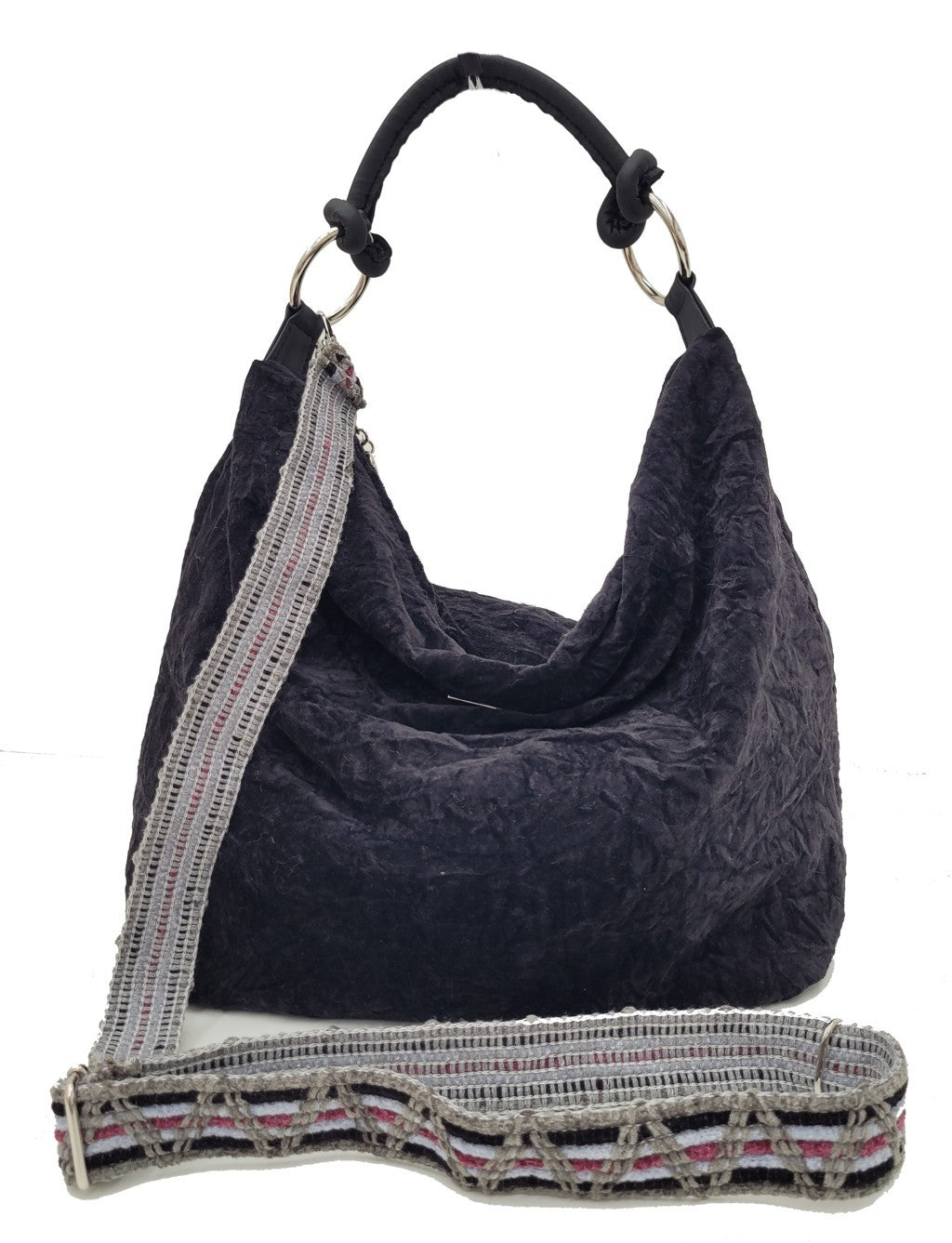 Paola Velluto stropicciato - La borsa perfetta per l'autunno-inverno!