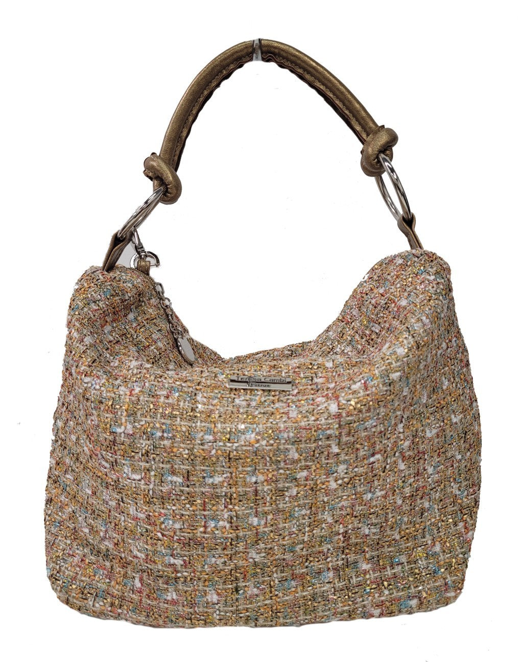 Paoletta Mirò - La sacca media multicolore con lurex primavera-estate '25!!