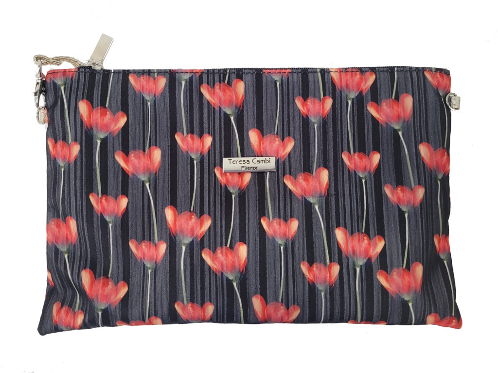 Marta Tulipani - la pochette colorata floreale in SALDO!