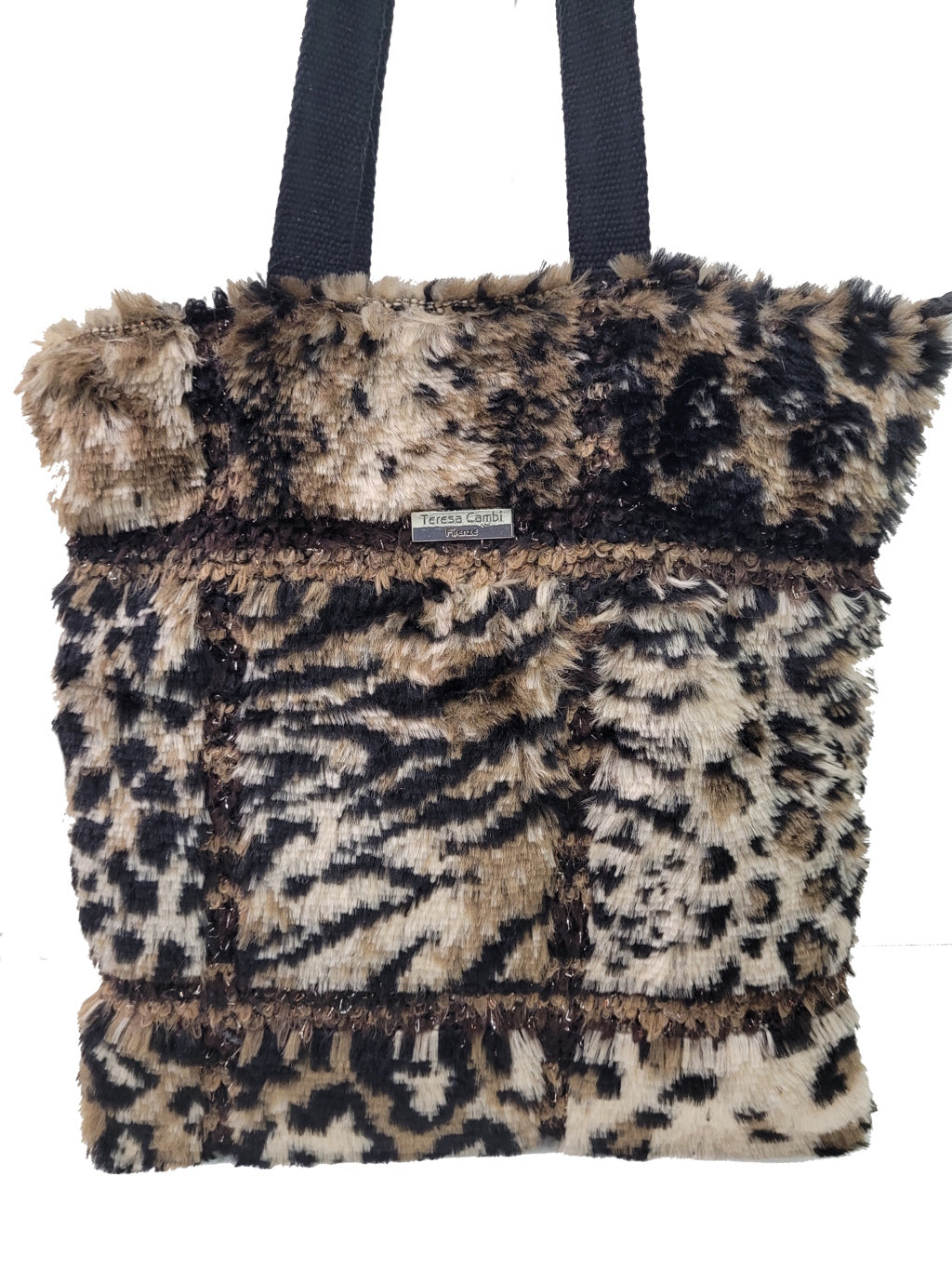 Shopper pelliccetta leopardo