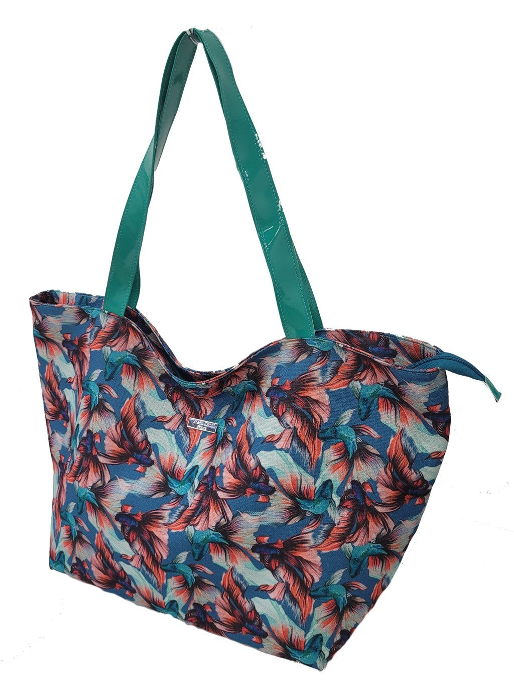 Shopper grande stampa pesci - Novità della primavera 2024 in saldo!