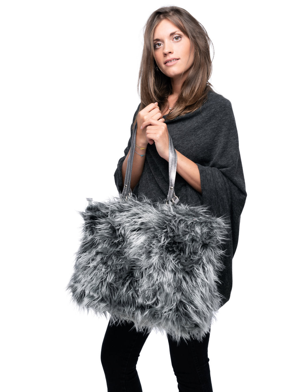 Shopper Adele long fur - La Super Shopper in ecopelliccia lunga!