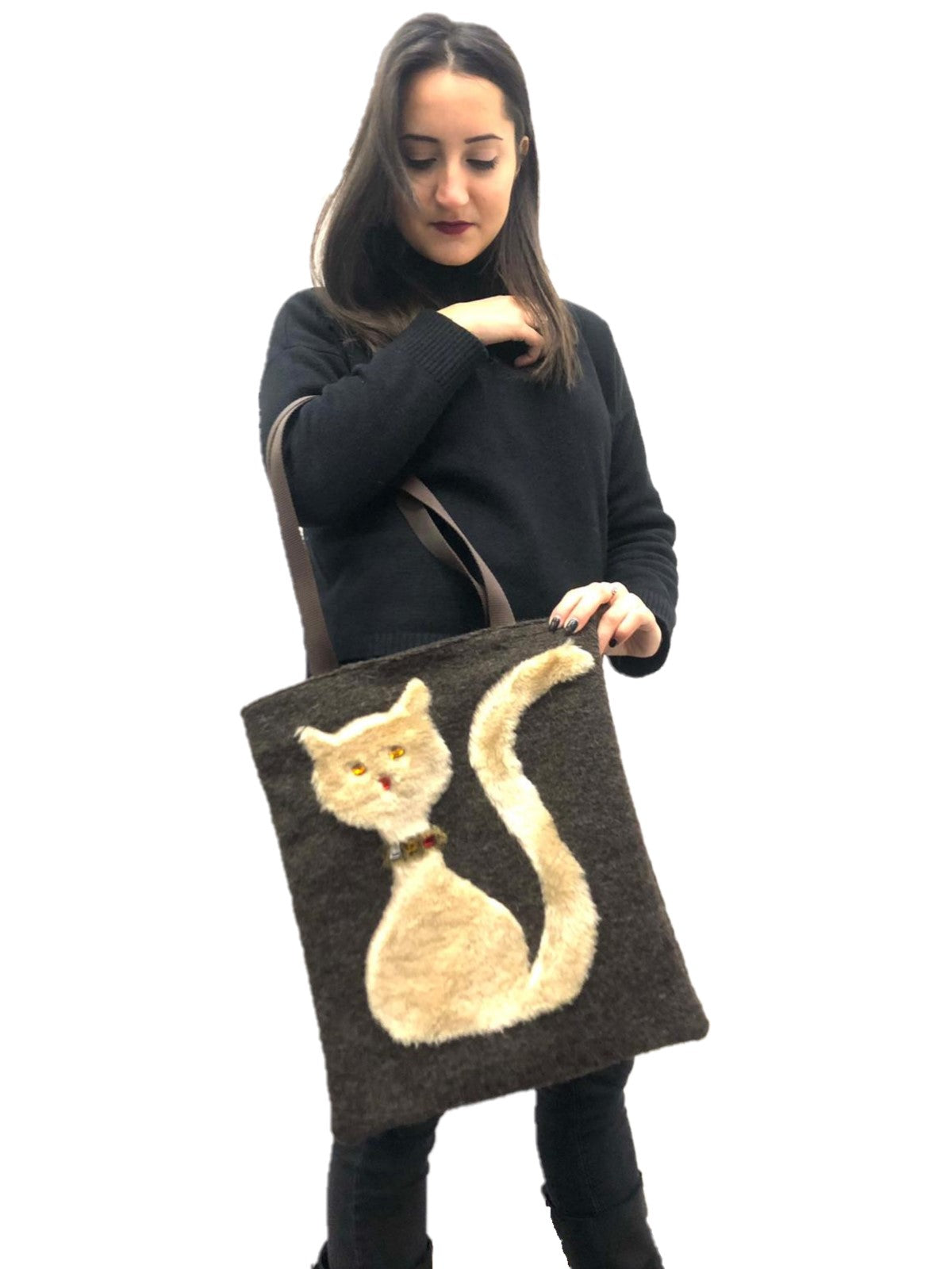 Shopper Gattone colorato - La shopper Bestseller per l'autunno-inverno...SUPER PREZZI!