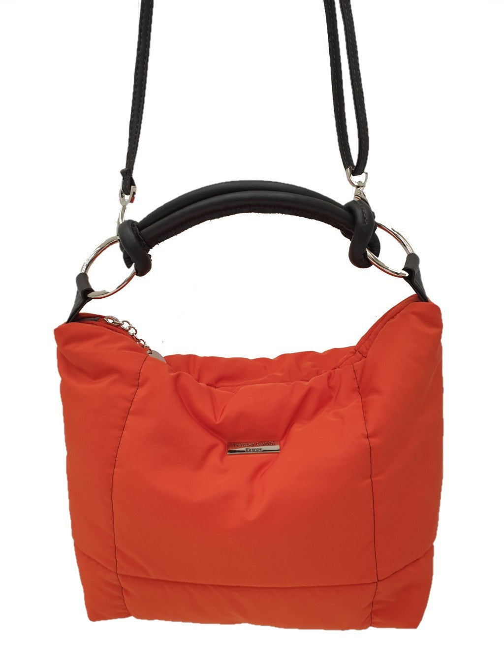 Paoletta Trap a quadri - Pezzi unici in arancio per l'autunno-inverno 24-25!!