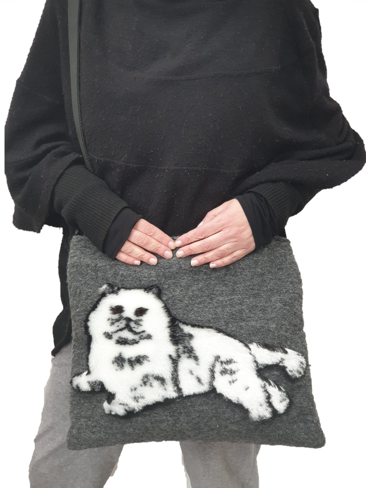 Borsa a tracolla con gattino - La bandoliera con il gatto in SALDO!