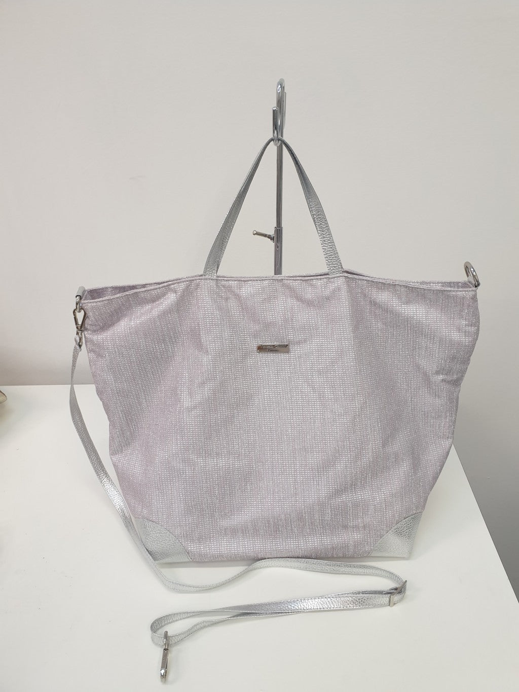 Shopper Cassedy argento rosato - PEZZI UNICI!